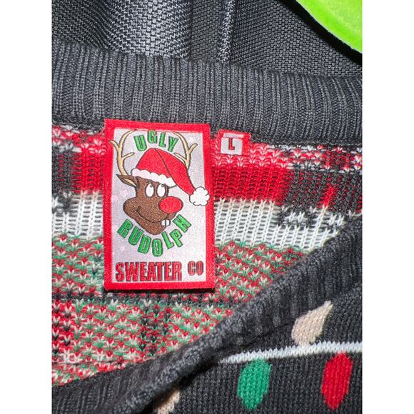 Ugly Christmas Sweater Xmas Size Large - Picture 2 of 3